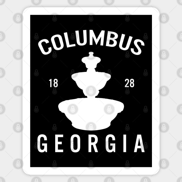 Columbus Georgia Fountain City Sticker by JakeRhodes